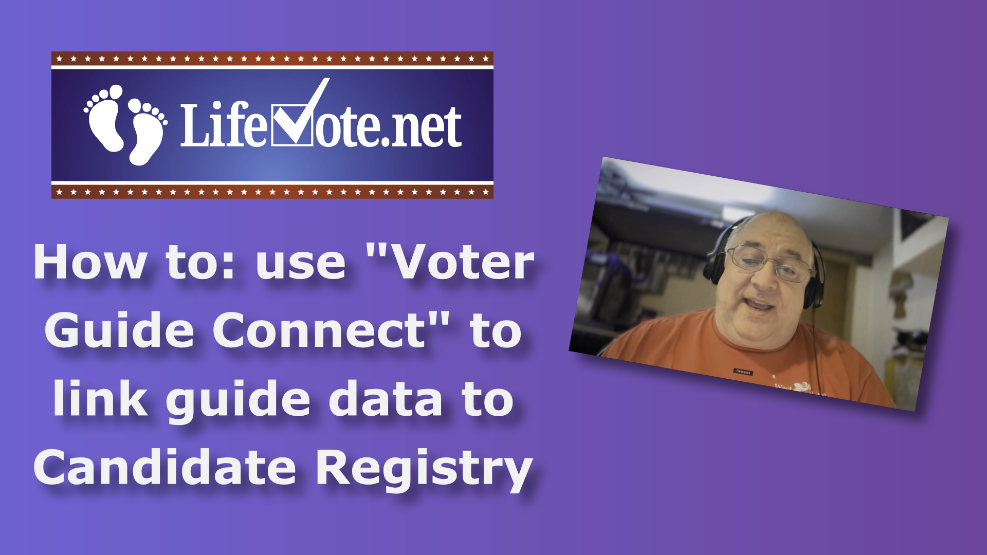 VIDEO: Voter Guide Connect, start to finish